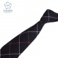 男士提花休闲纯棉领带  韩版时尚格子男式领带