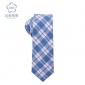 欧美风时尚格子休闲男士领带 现货提花棉领带